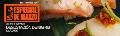 Imagen de Especial de marzo - Degu de nigiris