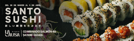 Imagen de Santo Sushi - Salmón 40
